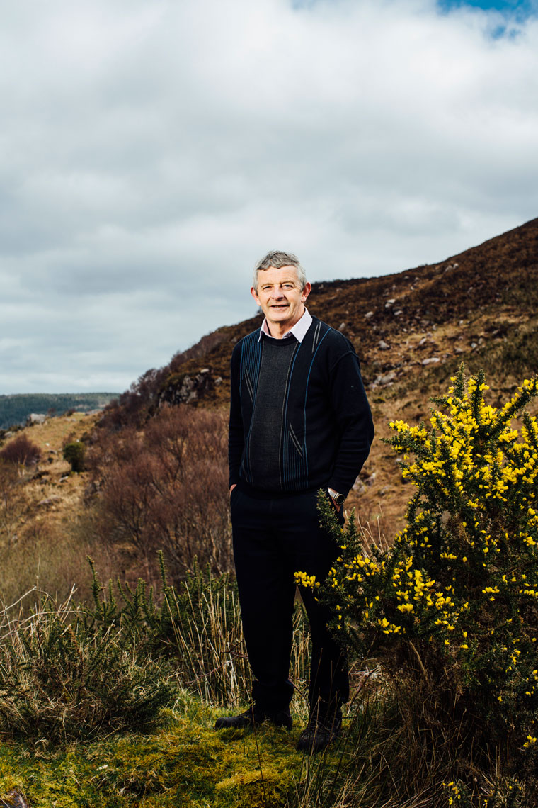 a sequence of photos that tell a story: a farming community in ireland