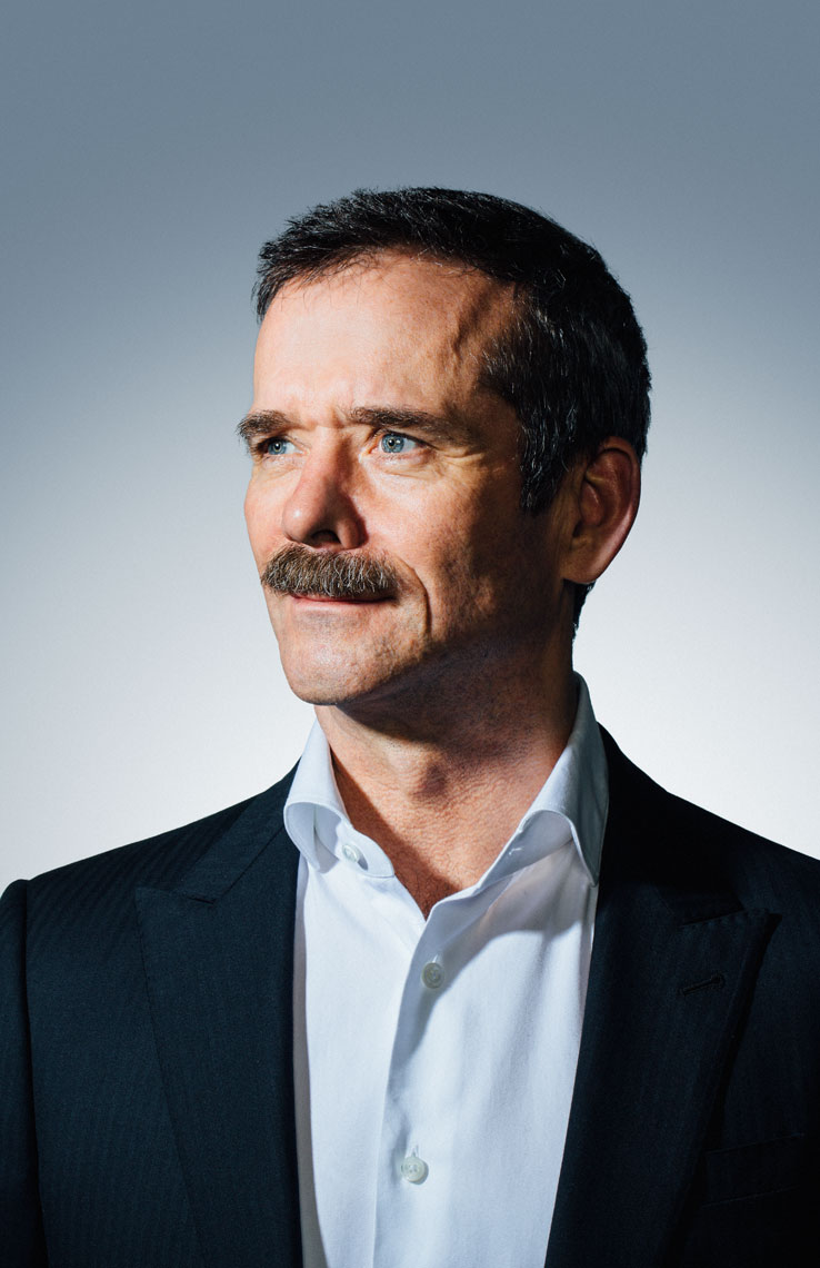 studio portraits: Astronaut Chris Hadfield 