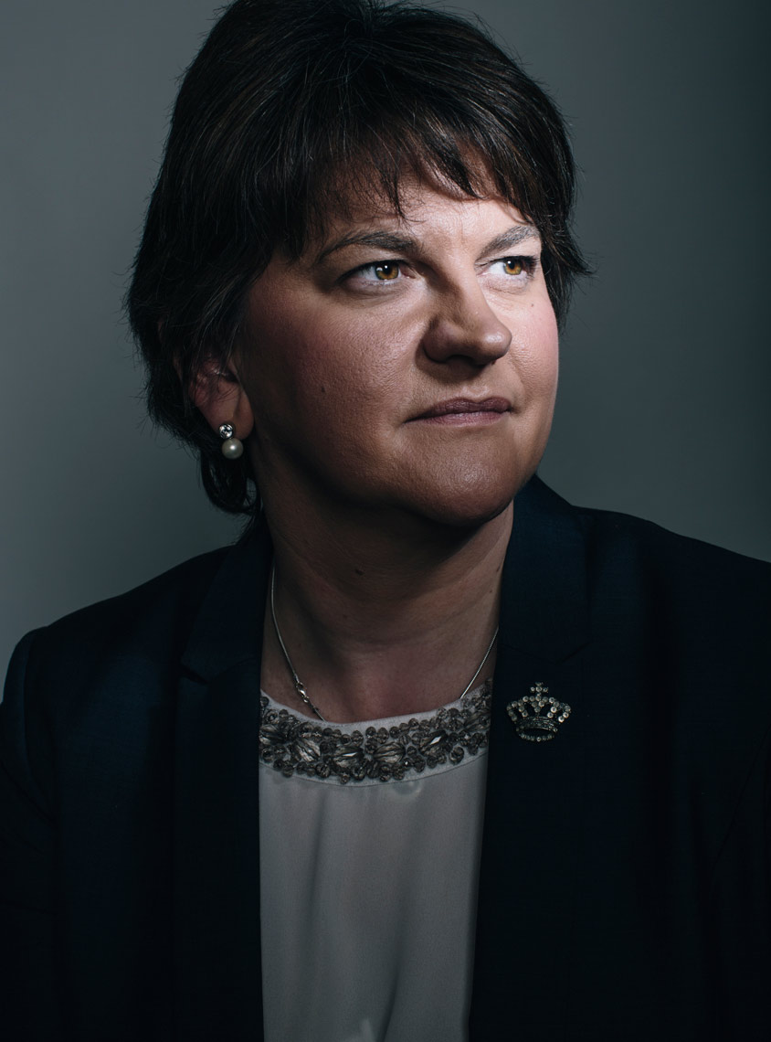 headshot photography: arlene foster northern ireland politician
