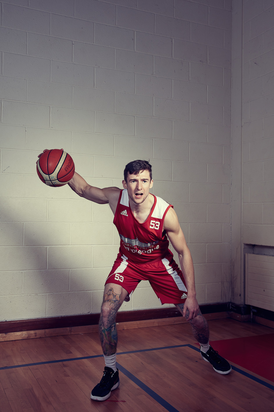 athlete portraits: the beautiful game of basketball