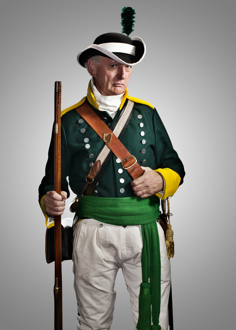 best portrait photography: the battle of vinegar hill reenactors