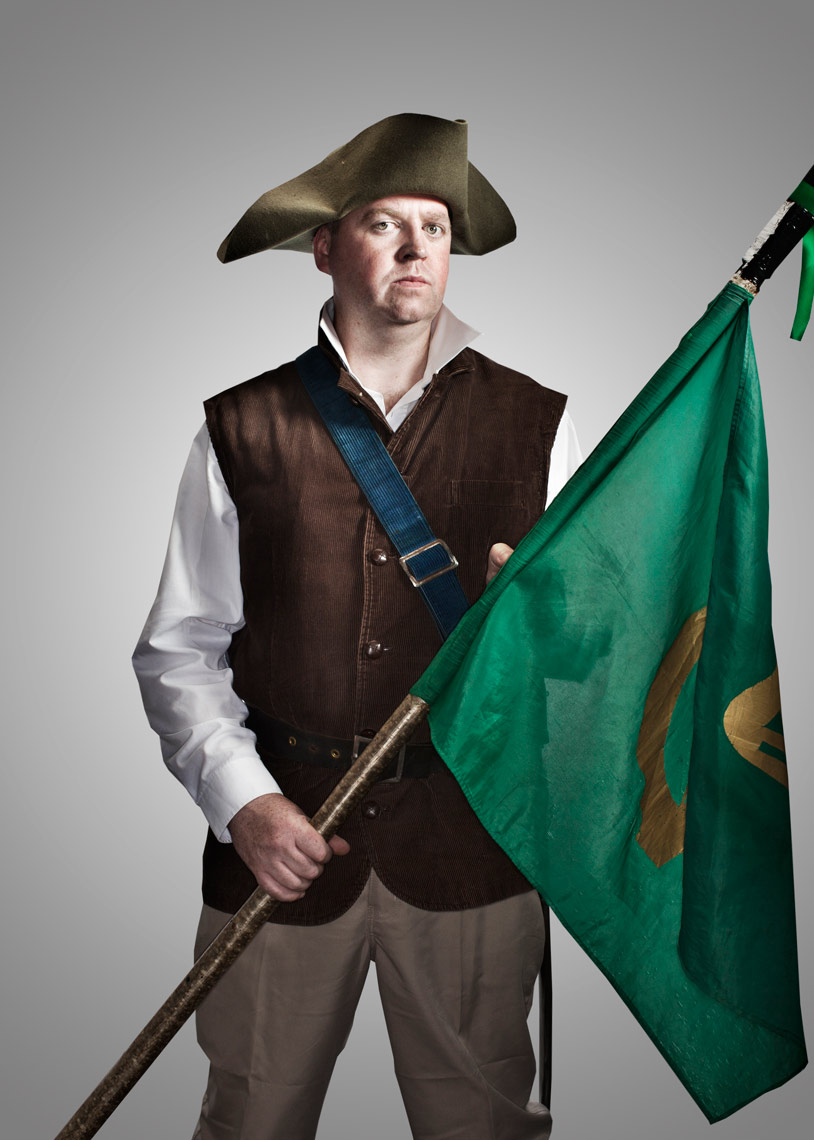 photography portraits: a photo series of battle reenactors