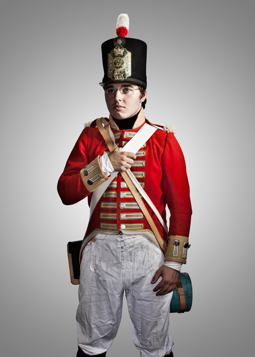 best portrait photography: a photo series on an historical reenactment