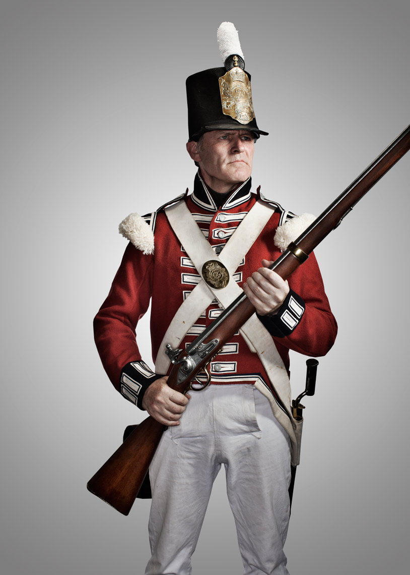 photography portraits: a photo series of genuine battle reenactors