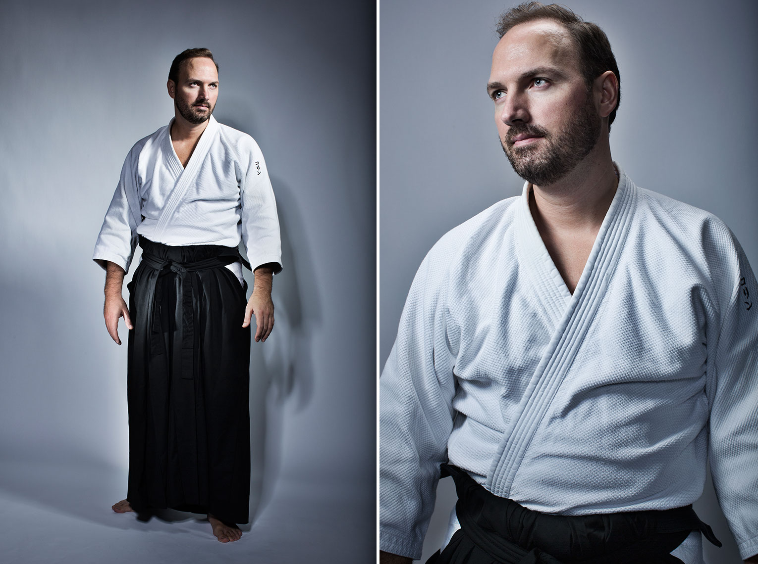 athlete portraits: aikido black belt